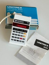 Unitrex 80M calcolatrice vintage