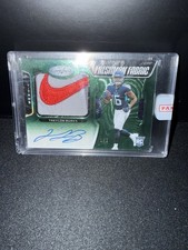 Panini 2022 Certified Mirror Green Etch Treylon Burks Auto Patch /2 #215