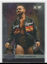 #82 2022 SkyBox Metal Universe AEW Cash Wheeler