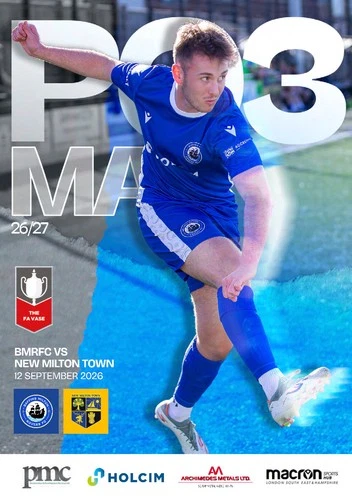 Baffins Milton Rovers v New Milton Town FA Vase Saturday 12th September 2026
