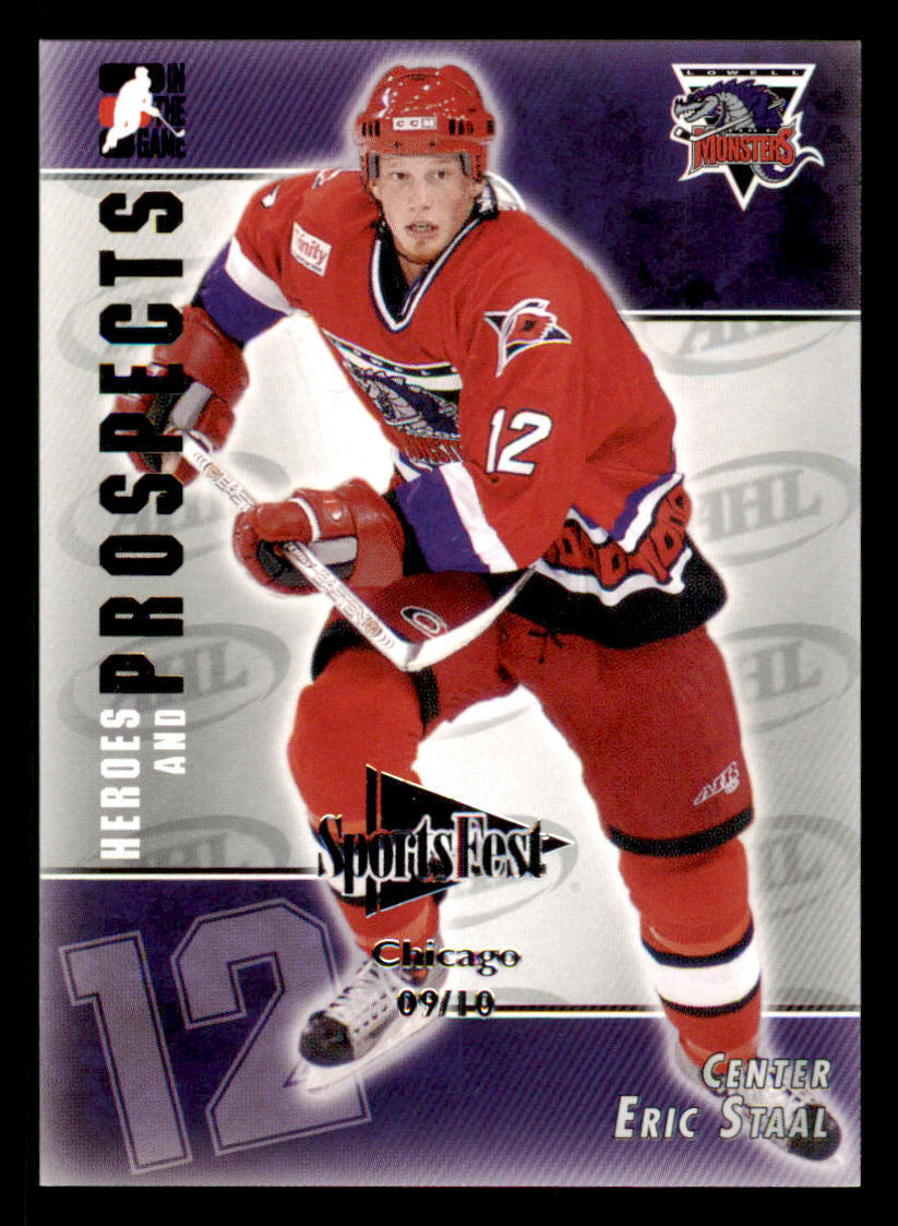2004-05 ITG Heroes and Prospects Chicago Expo #193 Eric Staal /10