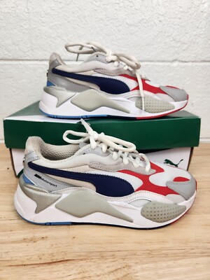 Puma BMW MMS RS-X Mens Textile Lace Up Trainers 306498 01 Size 5