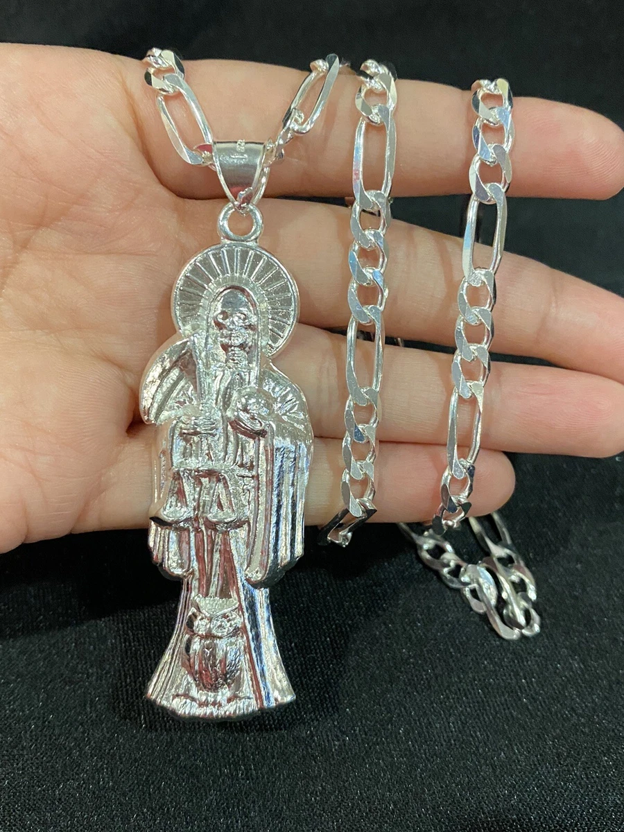 Silver grim hotsell reaper pendant