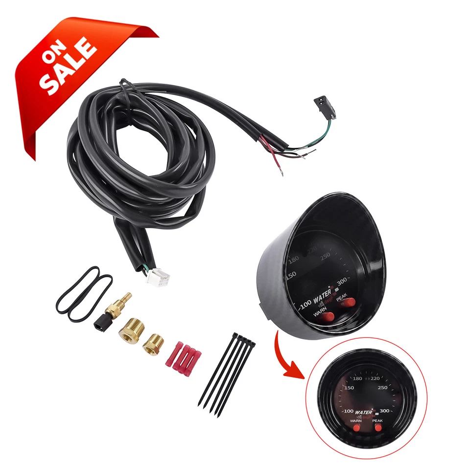 X-Series Water / Trans / Oil Temperature Gauge Diameter 100~300F/40~150C 30-0302 - Image 4 of 4