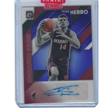 2019-20 Donruss Optic Tyler Herro Signature Series Rookie Auto RC Purple