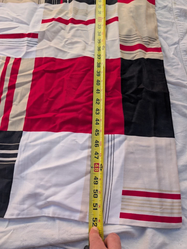 Excelente! Funda nórdica doble con fundas 100 % algodón rojo, negro, tostado, blanco  Foto 3 de 4