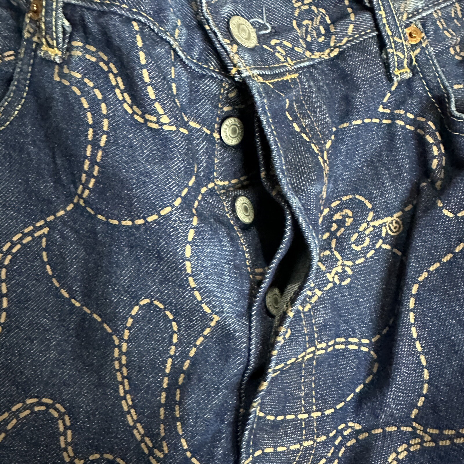 BAPE x Levi's Camo 501 93 Model Size 38 thumbnail 6