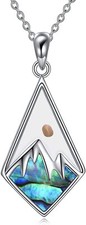 Mustard Seed Faith Christian Necklace Your Faith Can Move Mountain 925 Silver