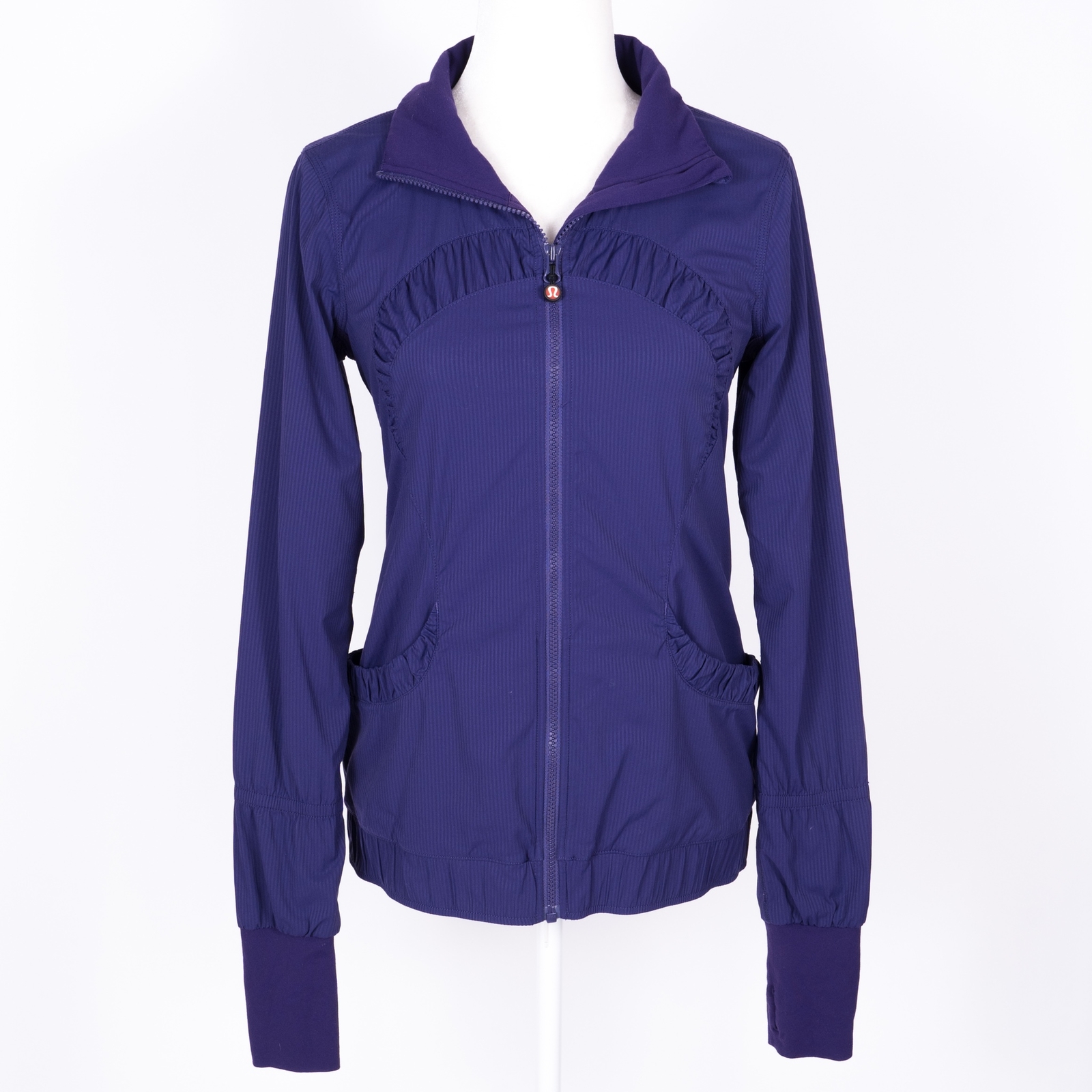 Lululemon Purple Running Full Zip Turtleneck Roug… - image 3