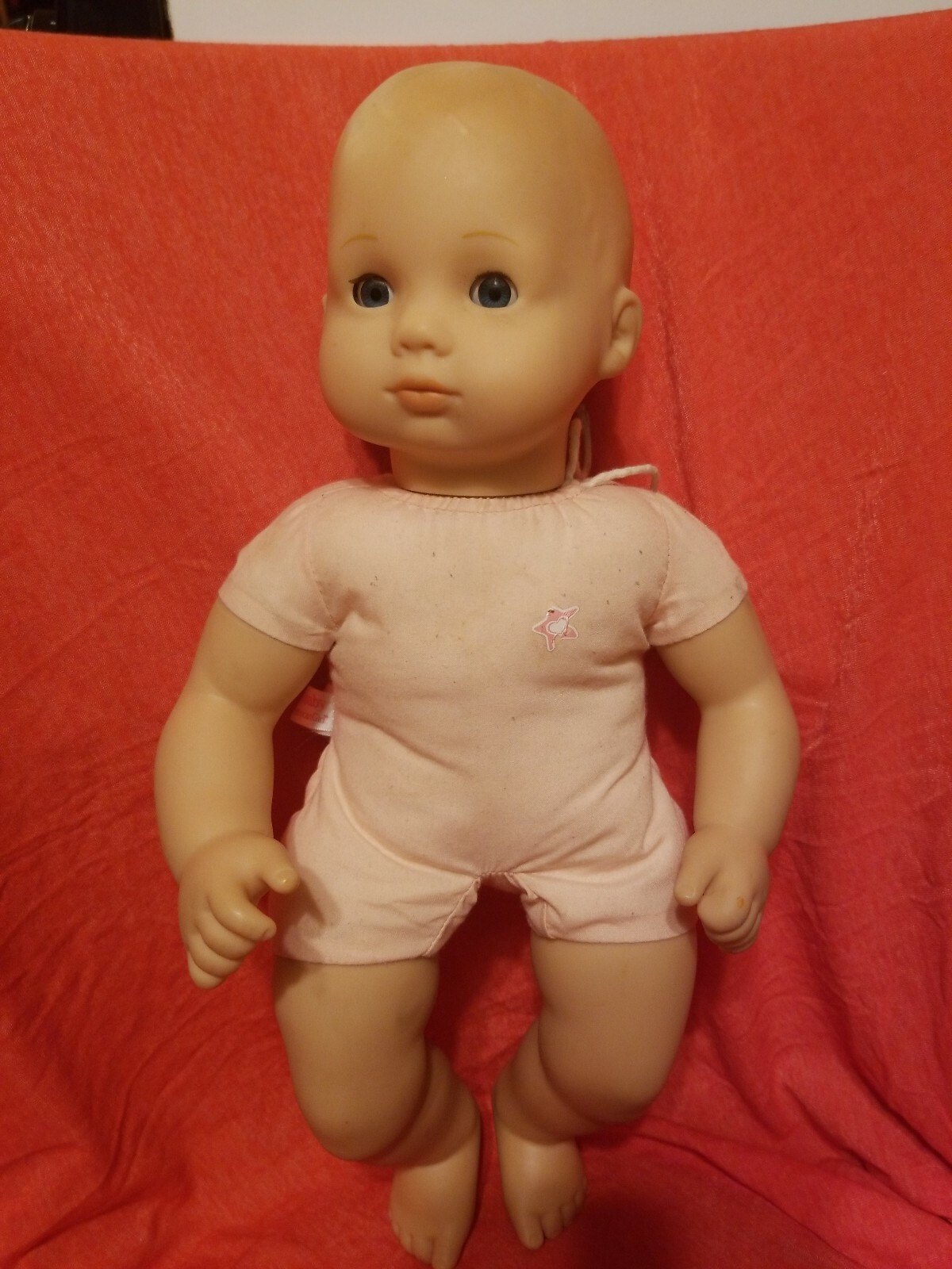 American Girl Bitty Baby Blue Eyes Blonde Hair . eBay