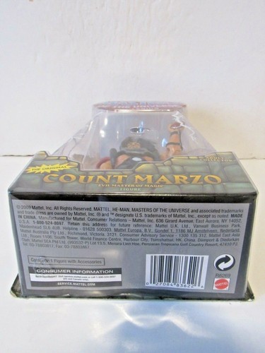 Figura de acción Mattel Masters of the Universe He Men Classics Count Marzo Nueva en caja - Imagen 8 de 10
