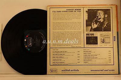 Garnet Mimms I'll Take Good Care of You - United Artists LP 12