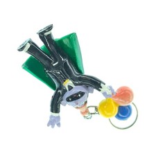 Vintage Muppets Applause The Count Key Ring Key Chain