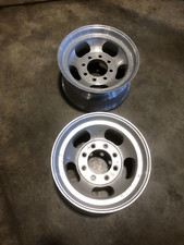 Vintage Slot Wheels 16.5 X 8.25 8 Lug Vintage Mag Wheels Ford Dodge Chevy