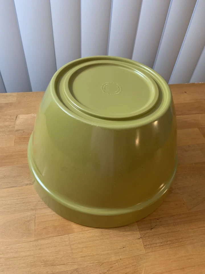 Juego de 4 cuencos mezcladores anidados 100 % melamina colores vintage años 70 - retro Foto 4 de 4