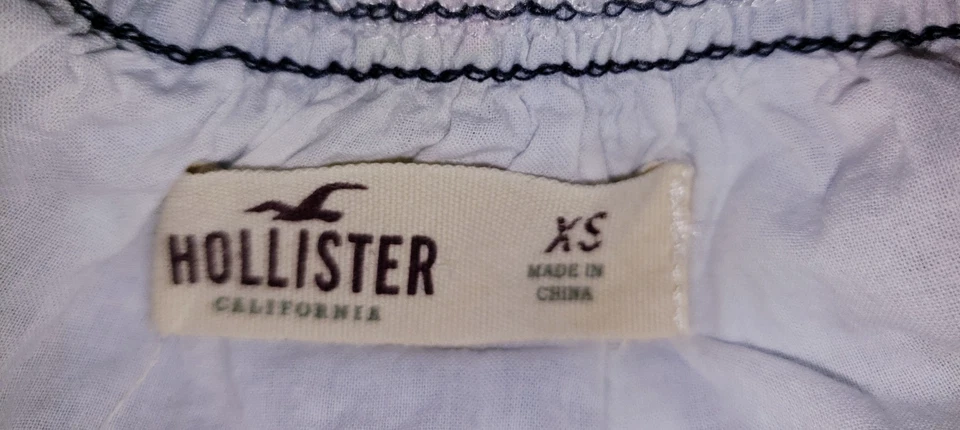 Hollister Floral Bubble Skirt, Royal Blue & Pink, Teen Woman's size XS - Image 4 of 4