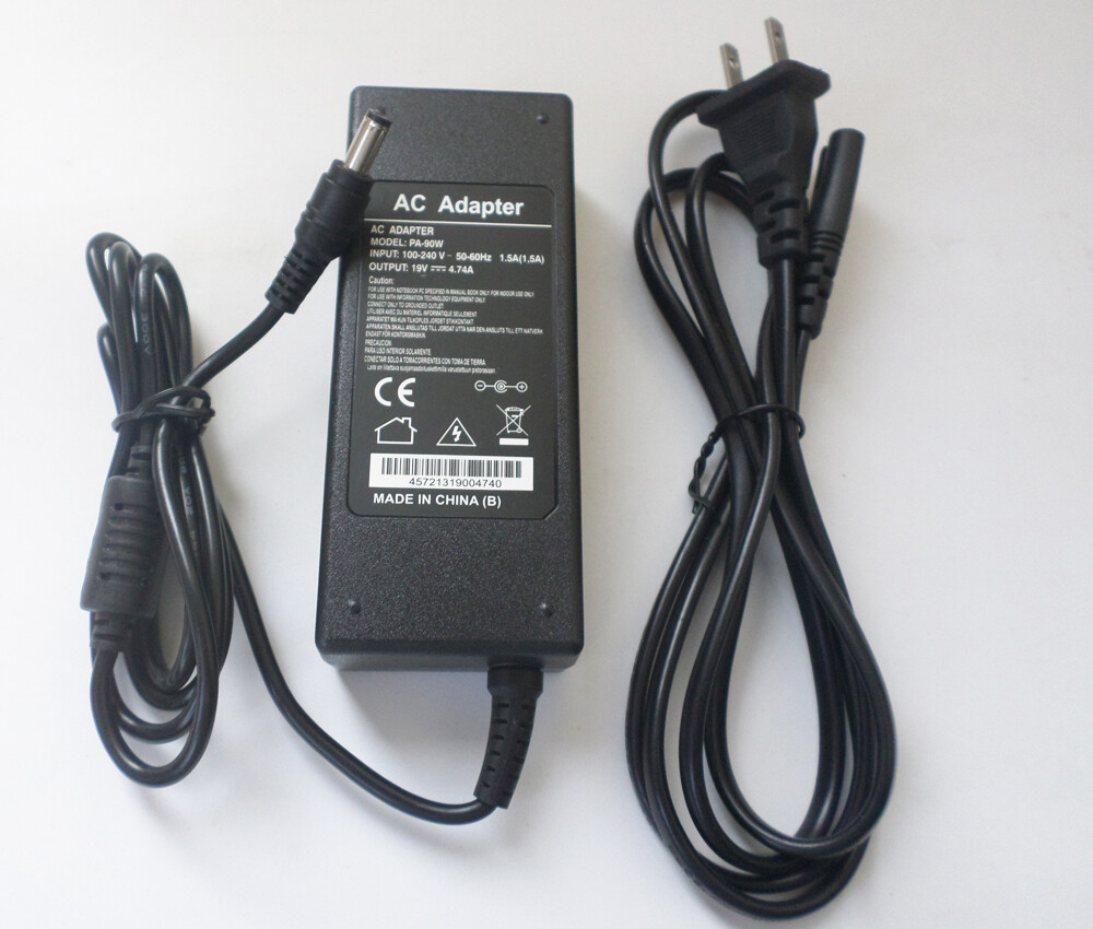 Notebook Charger Power Supply Cord For Asus X82 A8F A8S A8J F6S F8S X44HY 90w-image