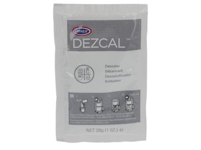 Scale remover Pulver 28 g Kaffeemaschine Urnex Dezcal 15-DEZC1-100 15-DEZC100-1