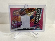 2021 Panini Mosaic Launched  #L3 NELSON CRUZ -Pink 3/10