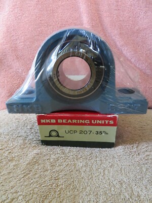 NEW NKB PILLOW BLOCK BEARING UCP 207-35MM UCP20735MM UCP 207 35MM BORE UC207-35