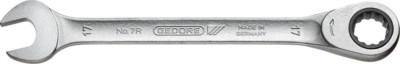 GEDORE 7 R Maulschlüssel mit Ringratsche UD-Profil Ringseite gerade SW 8 - SW 36