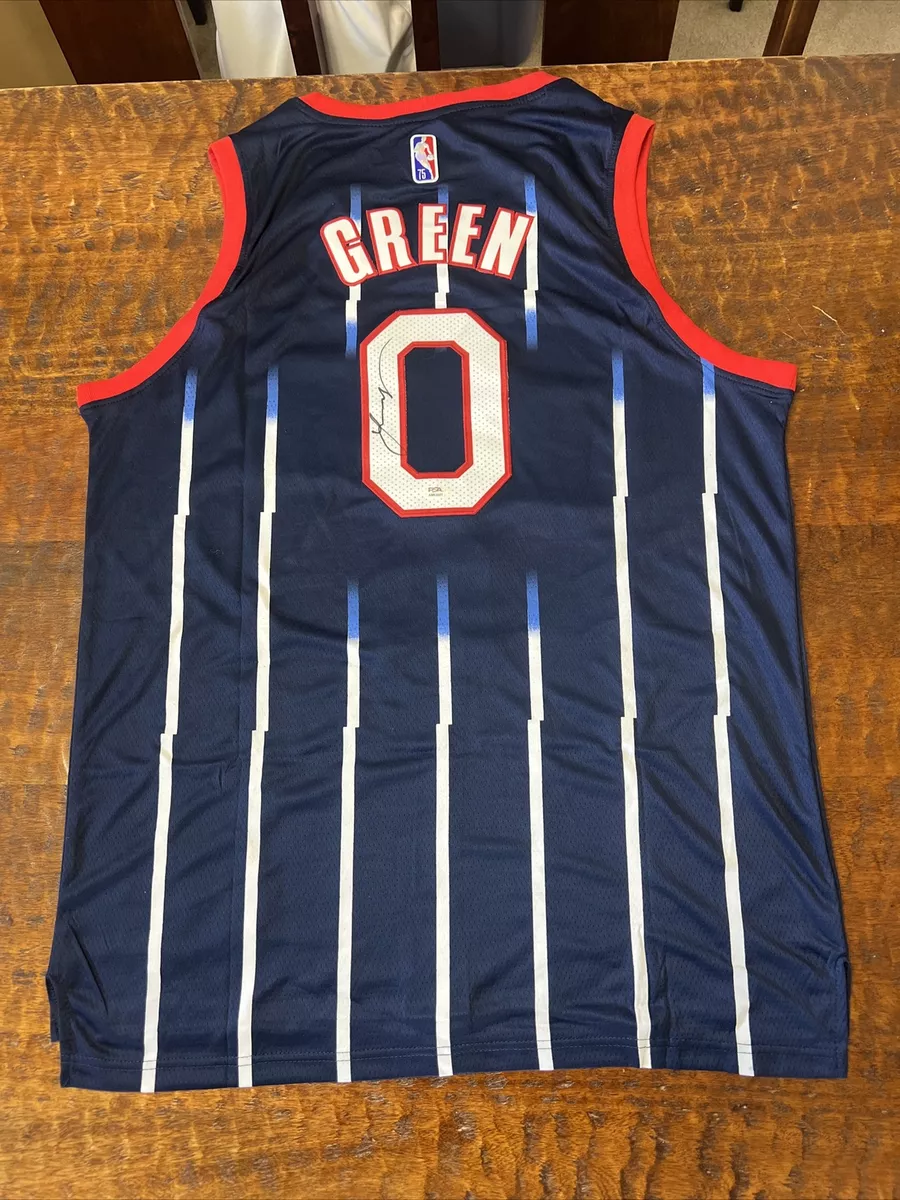 Jalen Green Signed Houston Rockets Jersey PSA DNA Coa Autographed