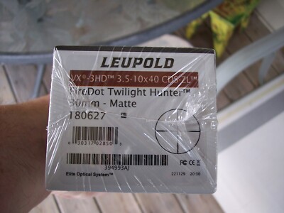LEUPOLD VX-3HD Hunting Scope 3.5-10 40MM CDS-ZL FIREDOT Twilight Ret. 180627