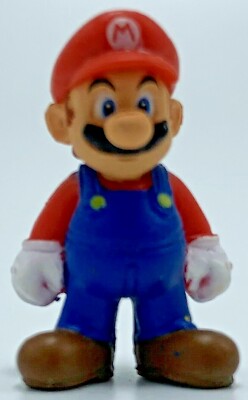 JAKKS Super Mario Bros Micro Land Figure 3D World Mini Toy