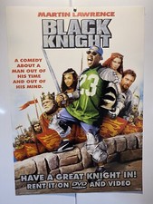 Black Knight. Martin Lawrence. Original UK Video Poster.
