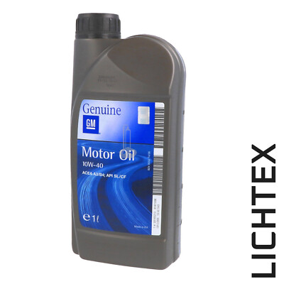 Original GM Opel Motor Oil 10W-40 Motoröl Öl KFZ 1 Liter