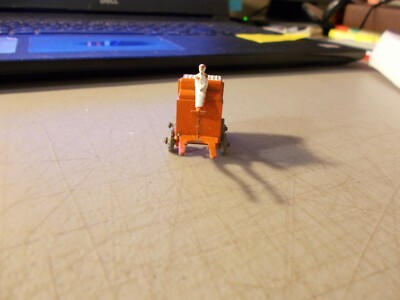 VTG. LESNEY MATCHBOX #7 HORSE DRAWN MILK FLOAT GRAY WHEELS 1954 NO
