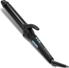 Bio Ionic Long Barrel Styler Curling Iron - Black 1.25 Inch NanoIonic MX New 