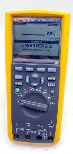 Fluke 287 True RMS Logging Multimeter - Lead Error Issue FOR PARTS OR REPAIR image 2