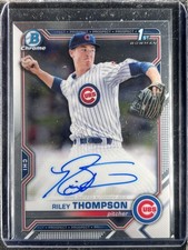 Thompson, Riley - 2021 Bowman Chrome Prospect - Autograph
