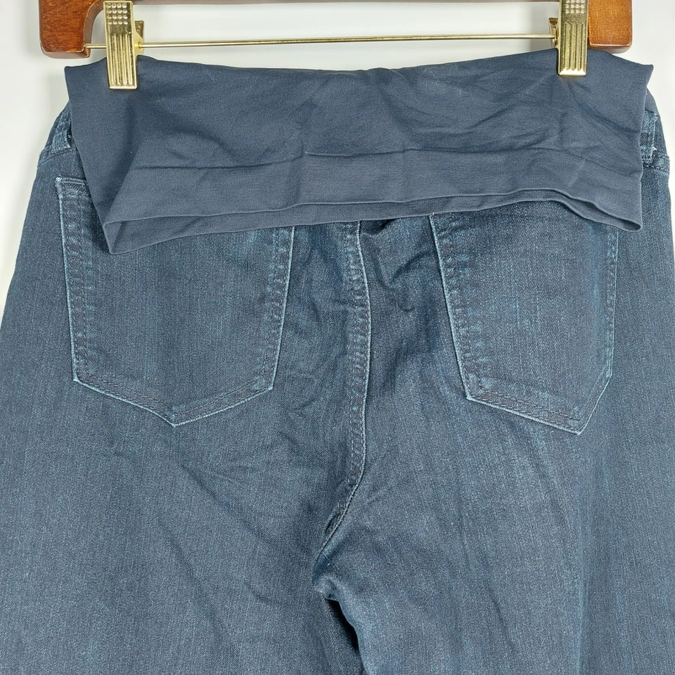 a:glow Maternity Skinny Jeans Size 8 Tall Dark Wash - Image 4 of 4