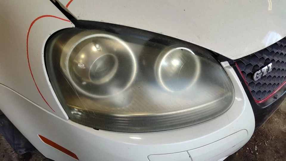 Driver Headlight Sedan VIN K 8th Digit Xenon HID Fits 06-10 JETTA 1119343 Foto 3 de 4