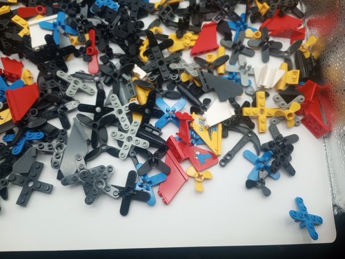 Lego Flugzeug Propeller Schwänze Motor Stücke - Bild 4 von 10