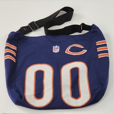 NFL Chicago Bears Jersey Tote Shoulder Bag Purse Pro-FAN-ity Little Earth Boho