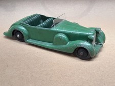 Dinky Toys #38C Lagonda Coupe Un-numbered Early Version 1946-48 Green Windscreen