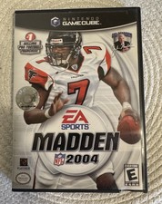 Nintendo GameCube Madden NFL 2004 Complete CIB Manual Case Disc Untested