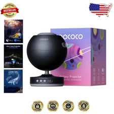 Galaxy Projector Night Light Bedroom HD 5K Discs Stress Relief