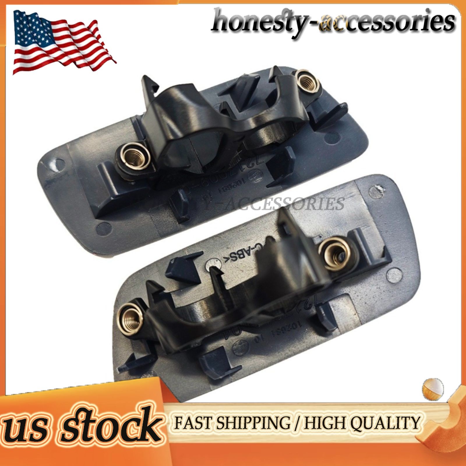 For 10-18 Rolls-Royce Ghost LH+RH Headlight Washer Cover 61677244959 61677244960