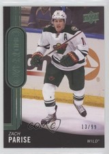 2014-15 Upper Deck Overtime Emerald 13/99 Zach Parise #25 av1