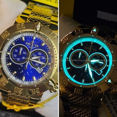 Invicta - GOLD Subaqua Noma III - Swiss  5040.D Chrono 500m Mirrored mens Watch