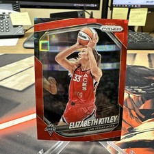 2025 Panini Prizm WNBA Elizabeth Kitley Red Pandora Prizm 102/199
