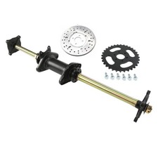 32" Go Kart Rear Axle Kit w/ Disc 530 Sprocket For GY6 ATV Drift 110cc 150 200cc