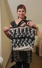 Reusable Shopping Bag Made Of Repurposed Disposable Plastic Bags Nice!