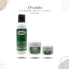 Ovante Demodex Control Complete Kit – Face Wash, Cream & Mask for Demodex
