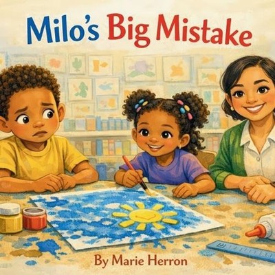 Milo's Big Mistake by Marie Novella Herron Paperback Book