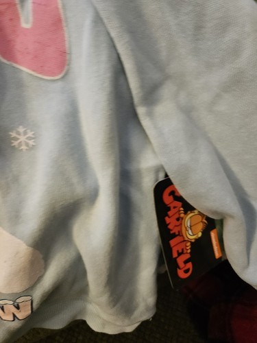 Girls Garfield Sweatshirt Size 5t Nwt - Picture 2 of 5